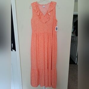 Old Navy Coral Pink Dress